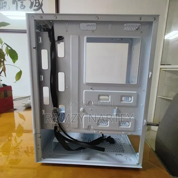 Brand New White Gaming PC Case with 240mm RGB AIO Cooler - 1