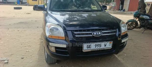 Kia Sportage 2.0 LX 2006 Black - 1