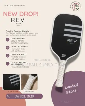 Rev Aria Pickleball Paddle - Premium Performance