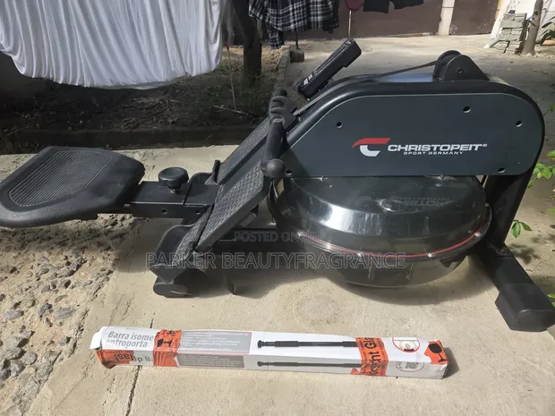 Christopeit Sport Water Rower - Full-Body Workout - 1