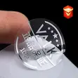 Clear Transparent Stickers (Print & Cut) - 3