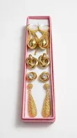 Gold-Plated Stainless Steel Earrings for Women - 2