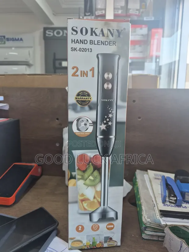 Sokany 600W 2-in-1 Hand Blender - 1
