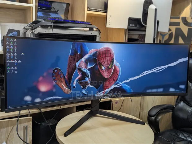 Vibox 49" 120Hz Ultrawide UWQHD Curved Gaming Monitor - 1