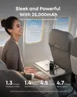 Anker Laptop Power Bank (25000mAh, 165W, Built-in Cables) - 5