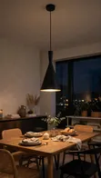 Black Cone Pendant Light - 1