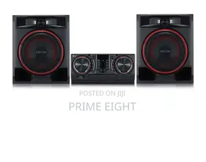 LG 950W Mini Audio System with Karaoke and Multi-Color Lighting