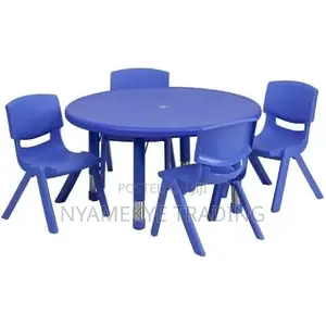 Royal Comfort Children's Plastic Study & Activity Chairs (Set of 4)