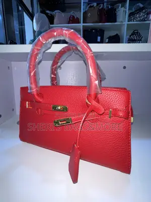 Quality Red Leather Handbag