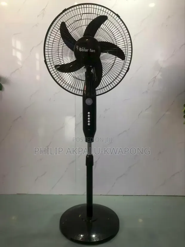 Rechargeable Fan - Black - 1