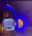Luxury Crystal Wall Bracket with Blue LED - 3