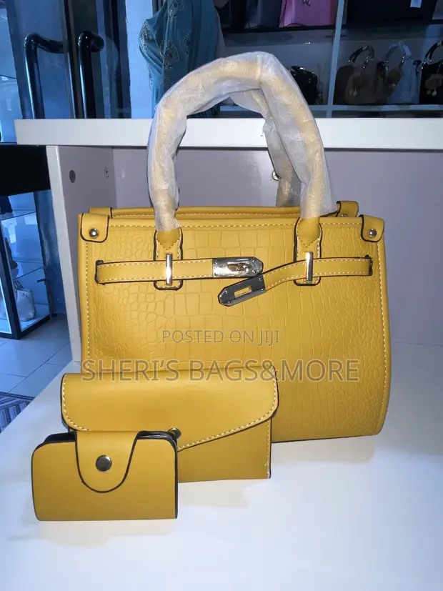 Quality 3-Piece Ladies Handbag - 1