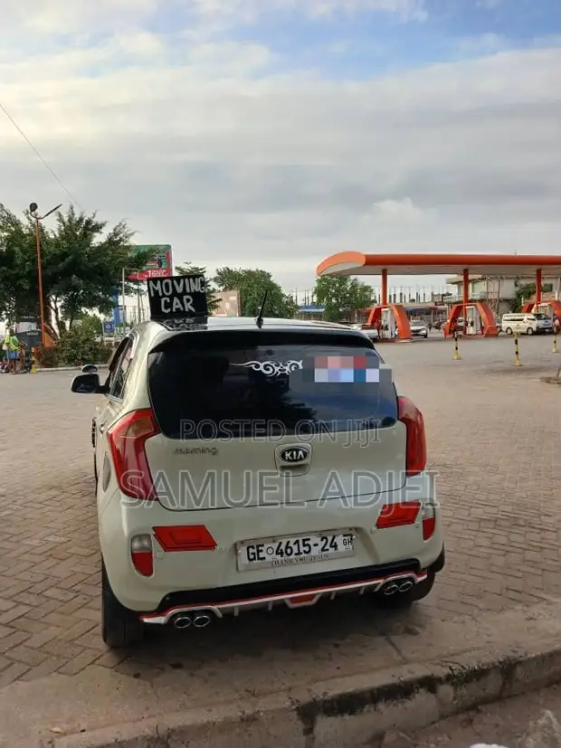 Kia Morning 2013 White - 1