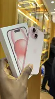 New Apple iPhone 15 128GB Pink - 3