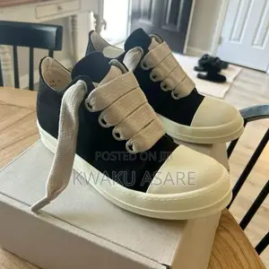 Rick Owens DRKSHDW Jumbo Lace High-Top Sneakers