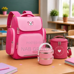 School Bag Set with Lunch Box & Bag