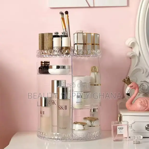 360° Rotating Cosmetic Organizer - 1