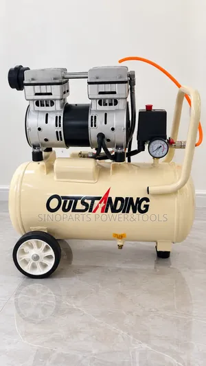 Outstanding 30L Oil-Free Silent Air Compressor 750W 7Bar