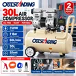 Outstanding 30L Oil-Free Silent Air Compressor 750W 7Bar - 3