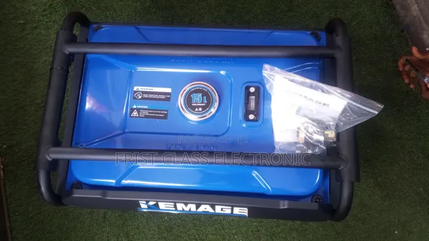 7.5KVA Kemage Heavy Duty Petrol Generator - 100% Copper Coil - 1