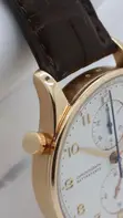 IWC Schaffhausen Portugieser Rattrapante Rose Gold Brown - 1