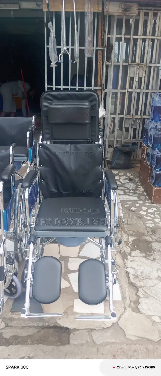 Executive Wheelchair with Backrest - 1