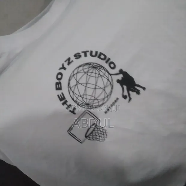 4F Men's White Cotton T-Shirt - Size M - 1