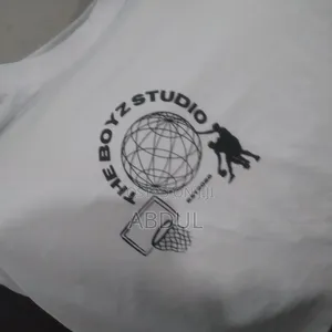 4F Men's White Cotton T-Shirt - Size M