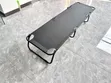 Foldable Camping Cot & Reclinable Sun Lounger - Dark Gray - 2