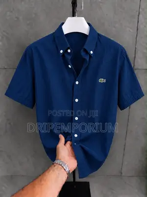 Lacoste Striped Short Sleeve Shirt