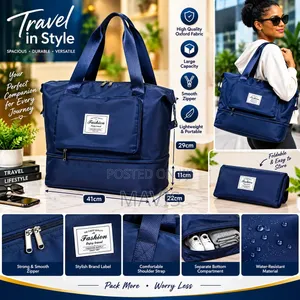 Waterproof Foldable Travel Bag - 3 Sizes