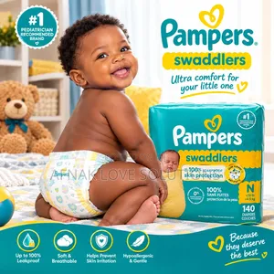 Pampers Swaddlers Diapers - Brand New