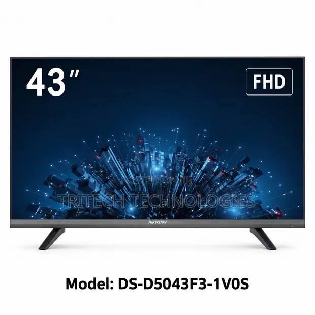 Hikvision DS-D5043F3-1V0S 43-Inch FHD 60Hz VA Monitor - 1