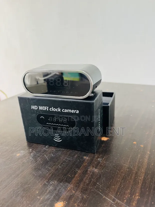 HD WiFi Clock Camera - 1080P - 1