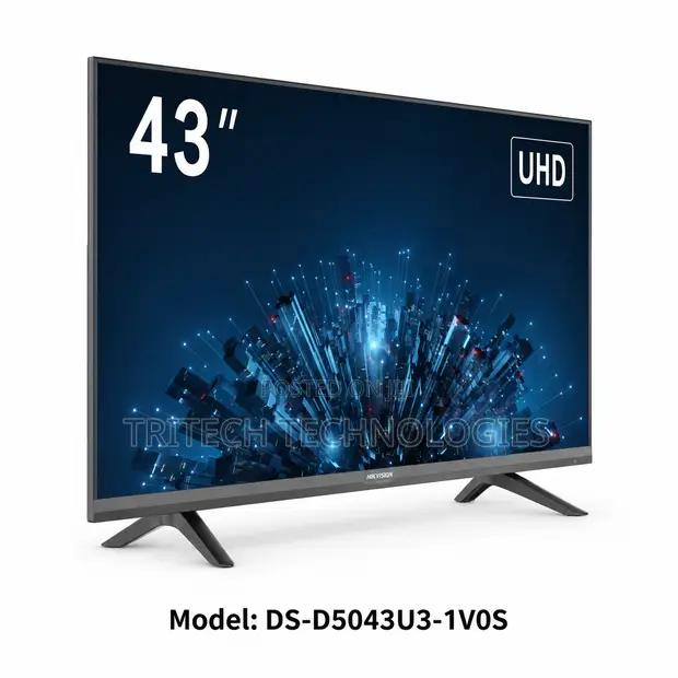 Hikvision DS-D5043U3-1V0S 43 Inch UHD 60Hz VA Monitor - 1