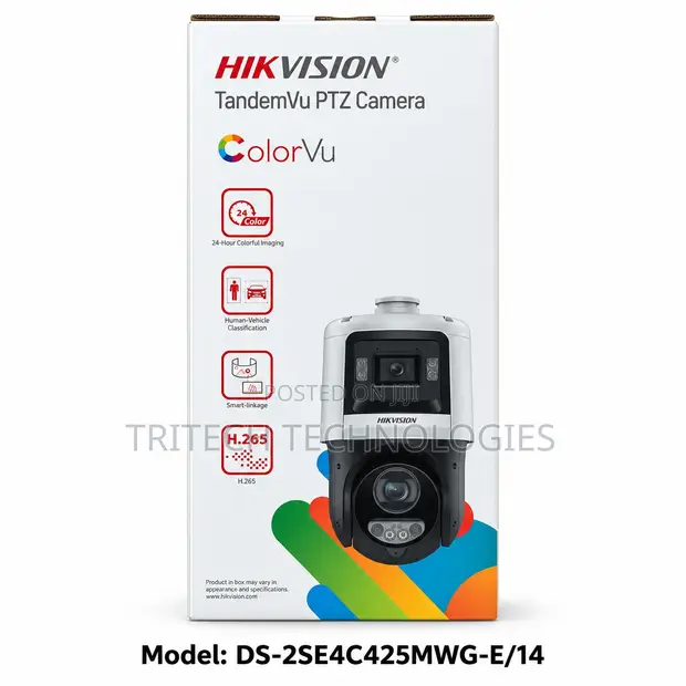 Hikvision DS-2SE4C425MWG-E/14 4MP PTZ TandemVu Camera - 1