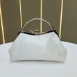 White Clutch Purse for Brides & Outings - 4