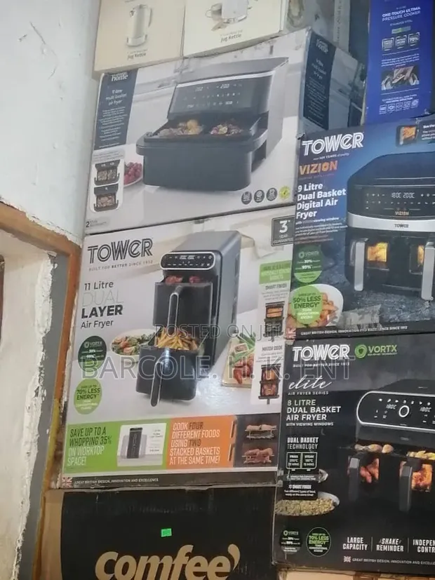 Tower Air Fryers - 8.5L & 11L - 1
