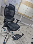 Full-Mesh Ergonomic Office Chair with Headrest & Footrest - 1