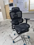 Full-Mesh Ergonomic Office Chair with Headrest & Footrest - 2