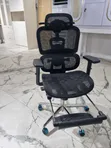 Full-Mesh Ergonomic Office Chair with Headrest & Footrest - 3
