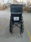 Commode Wheelchair with Long Back Support - 1