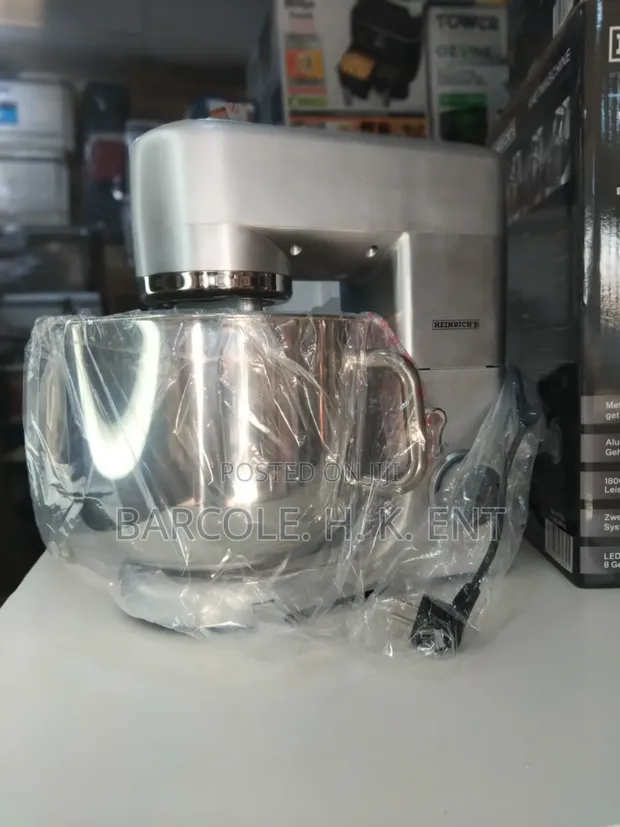 Heinrich's 11L/12L Stainless Steel Bowl Cake Mixer - 1