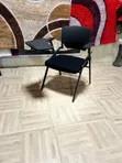 Folding Training Chair with Writing Tablet and Armrests - 3