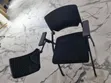Folding Training Chair with Writing Tablet and Armrests - 4