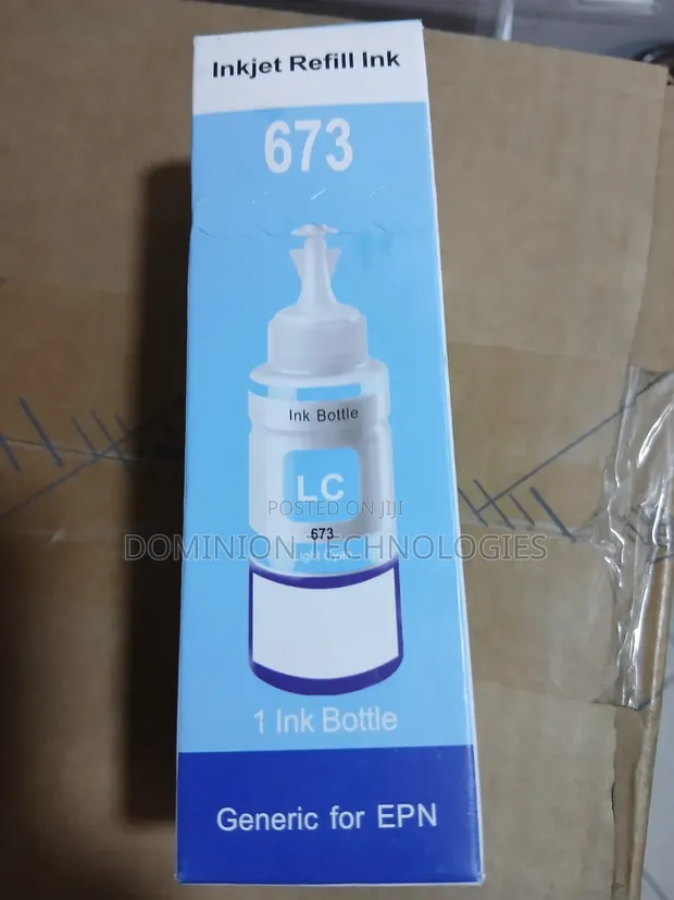 Injet Refill Ink 673 Light Cyan - 1