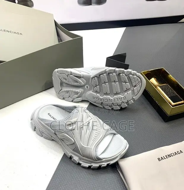 Balenciaga Track Slide Sandals - 1