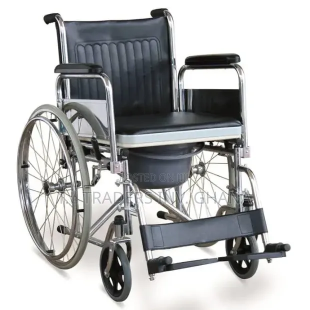 Commode Wheelchair - Brand New - 1