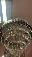 Crystal Chandelier Hanging Light - Size 500 (Medium) - 2