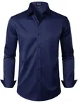 Men's Long Sleeve Button Shirts - 5